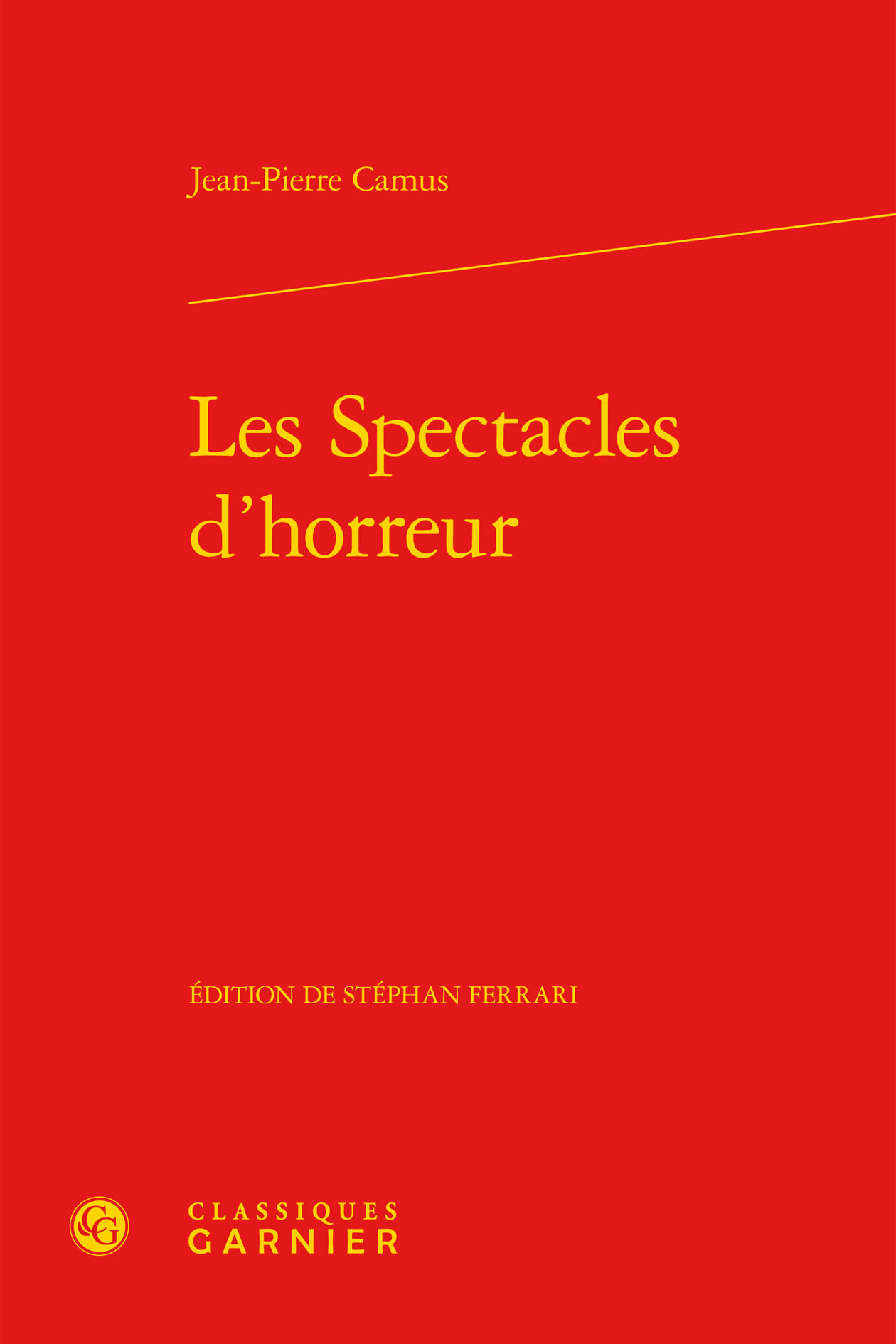 Les Spectacles d'horreur (9782812409769-front-cover)