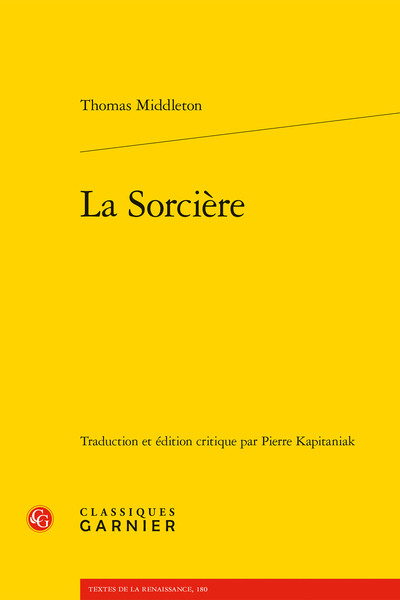 La Sorcière (9782812408236-front-cover)