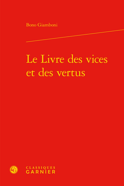 Le Livre des vices et des vertus (9782812410673-front-cover)