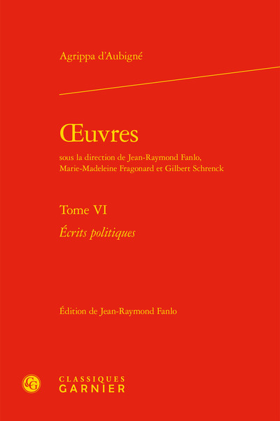 oeuvres, Écrits politiques (9782812451614-front-cover)