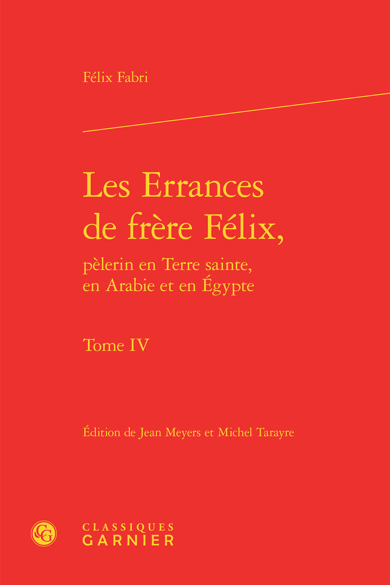 Les Errances de frère Félix, (9782812432255-front-cover)