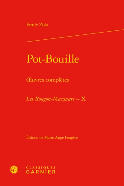 Pot-Bouille, oeuvres complètes - Les Rougon-Macquart, X (9782812451508-front-cover)