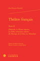 Théâtre français, Démocrite, Le Retour imprévu, Les Folies amoureuses suivies du Mariage de la Folie, Les Ménechmes (9782812433078-front-cover)