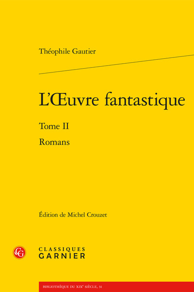 L'oeuvre fantastique, Romans (9782812434471-front-cover)