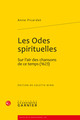 Les Odes spirituelles, Sur l'air des chansons de ce temps (1623) (9782812400803-front-cover)