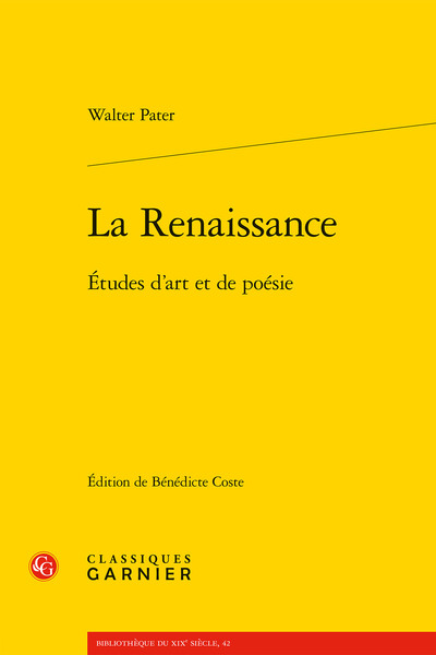 La Renaissance, Études d'art et de poésie (9782812435843-front-cover)