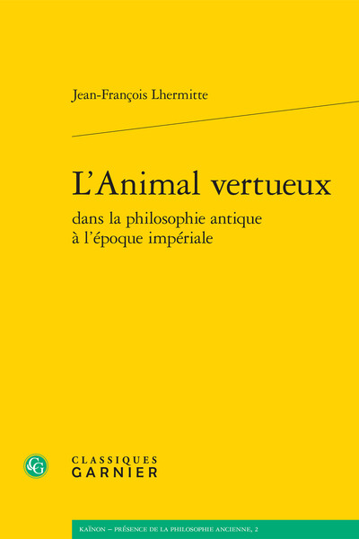 L'Animal vertueux (9782812434709-front-cover)