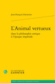 L'Animal vertueux (9782812434709-front-cover)