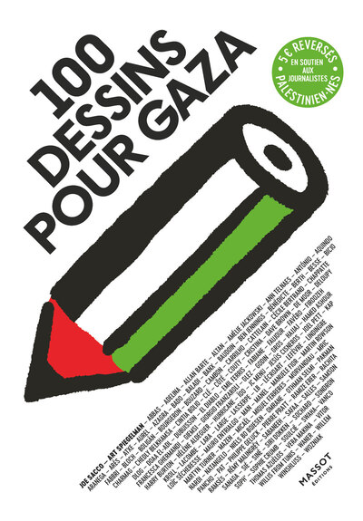 100 dessins pour Gaza (9782380355000-front-cover)