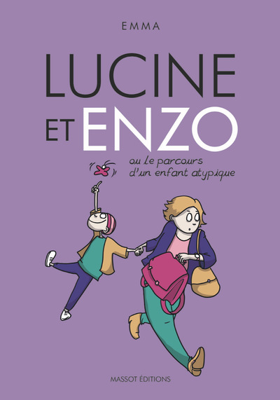 Lucine et Enzo - Ou le parcours d'un enfant atypique (9782380353143-front-cover)