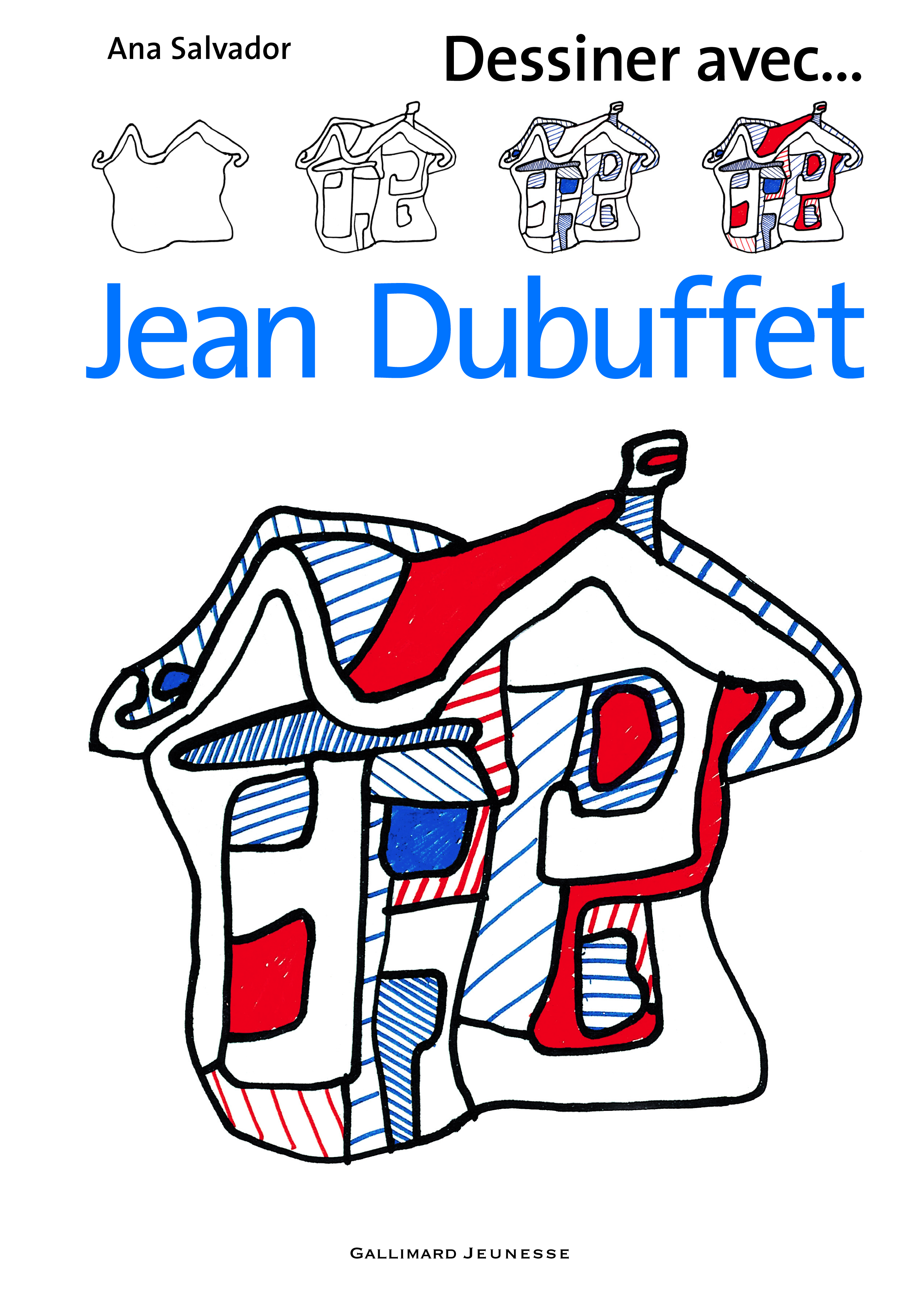 Dessiner avec ... Jean Dubuffet (9782070620500-front-cover)