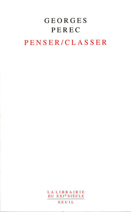 Penser-Classer (9782020587259-front-cover)