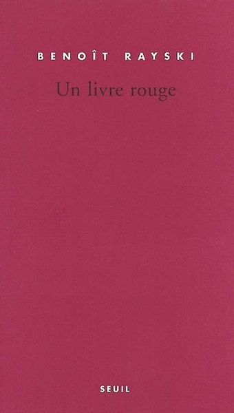 Un livre rouge (9782020500340-front-cover)