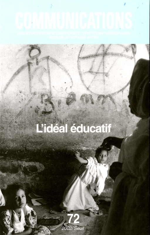 Communications, n° 72, L'Idéal éducatif (9782020529433-front-cover)