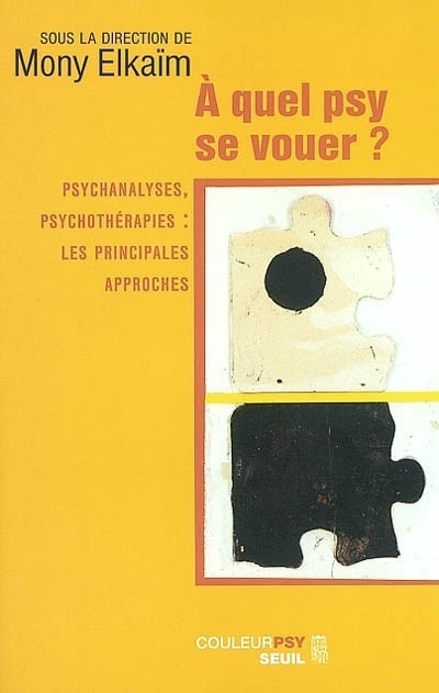 A quel psy se vouer ?, Psychanalyses, psychothérapies : les principales approches (9782020525251-front-cover)