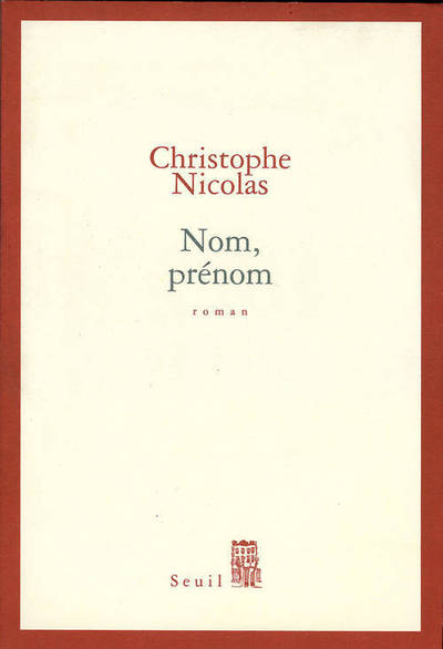 Nom, Prénom (9782020580489-front-cover)