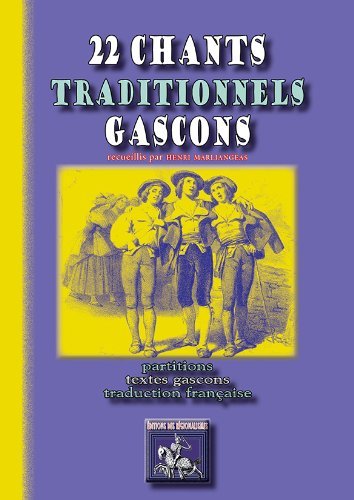 22 CHANTS TRADITIONNELS GASCONS. (9782824000534-front-cover)