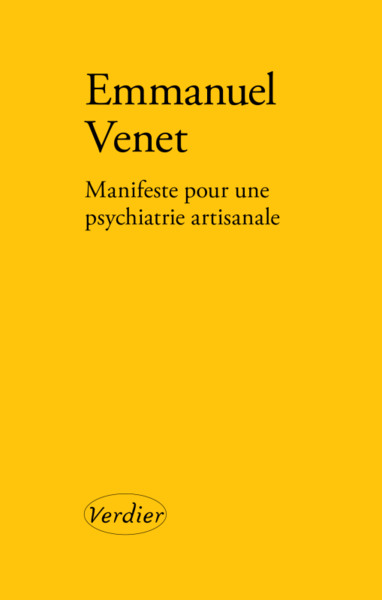 MANIFESTE POUR UNE PSYCHIATRIE ARTISANALE (9782378560621-front-cover)