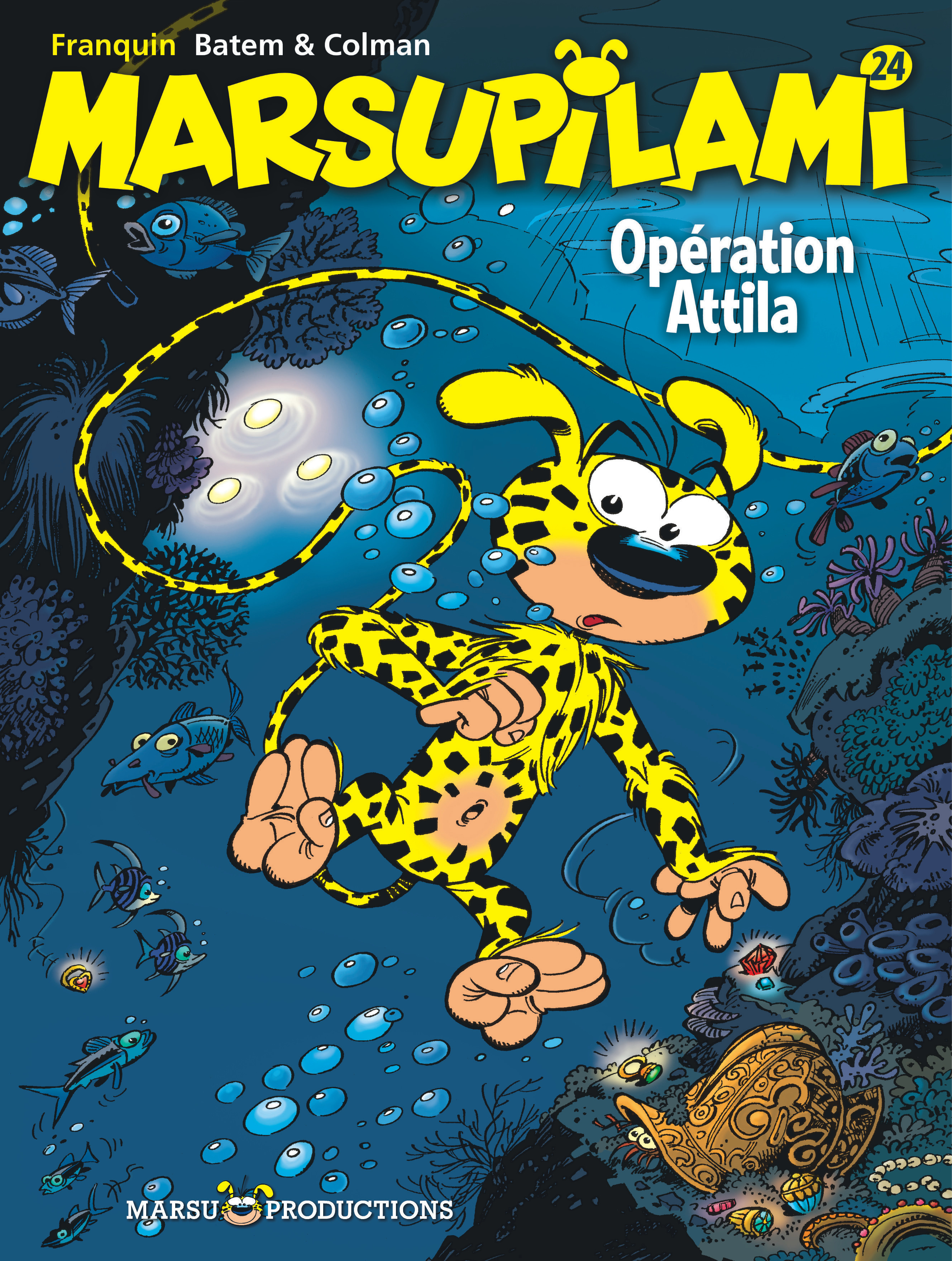 MARSUPILAMI 24 - OPERATION ATTILA (9782354260491-front-cover)