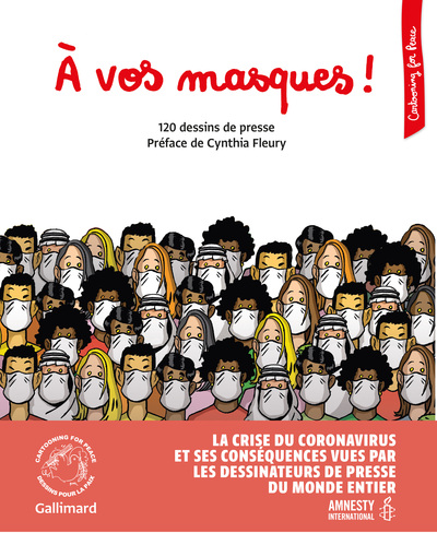 A vos masques !, 120 dessins de presse (9782742462759-front-cover)