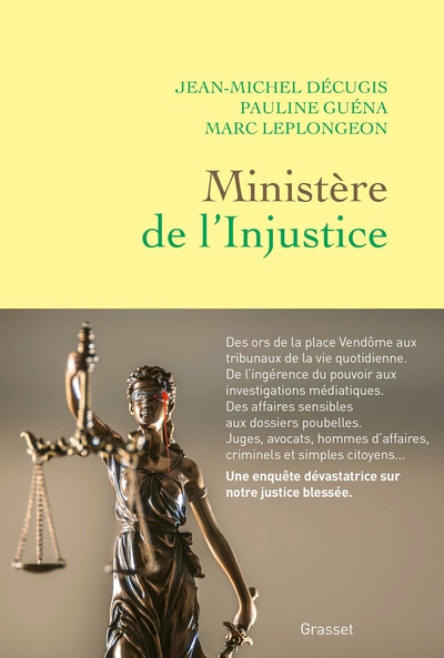 Ministère de l'injustice (9782246827504-front-cover)