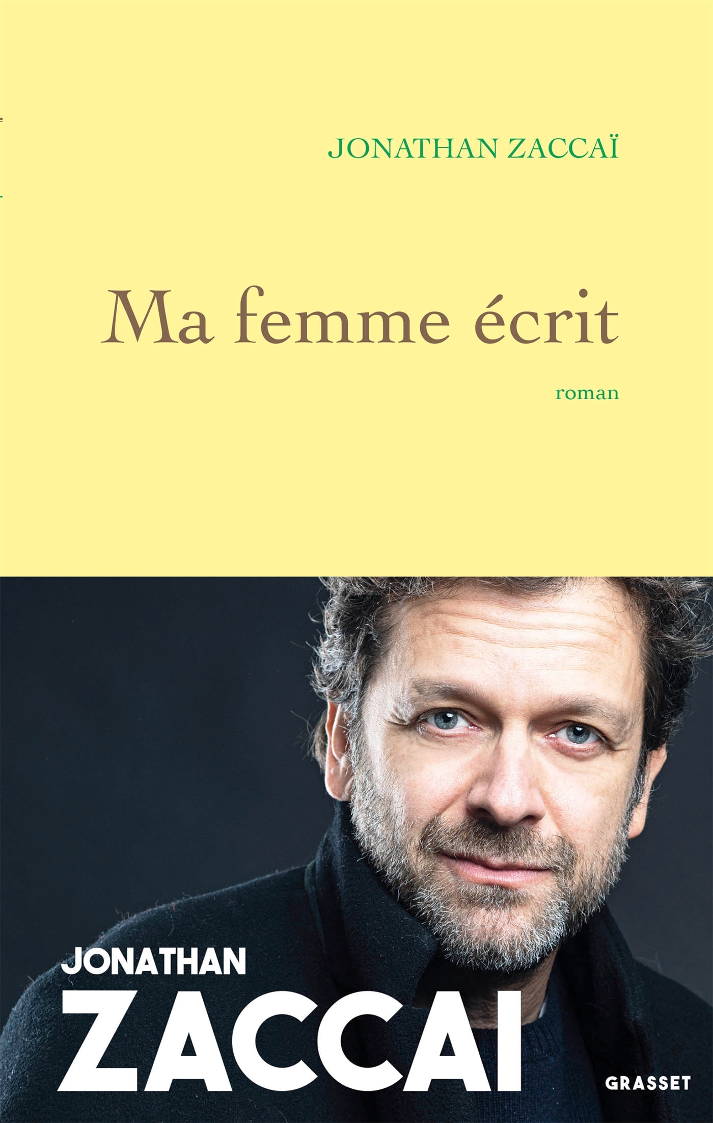 Ma femme écrit, roman (9782246825463-front-cover)