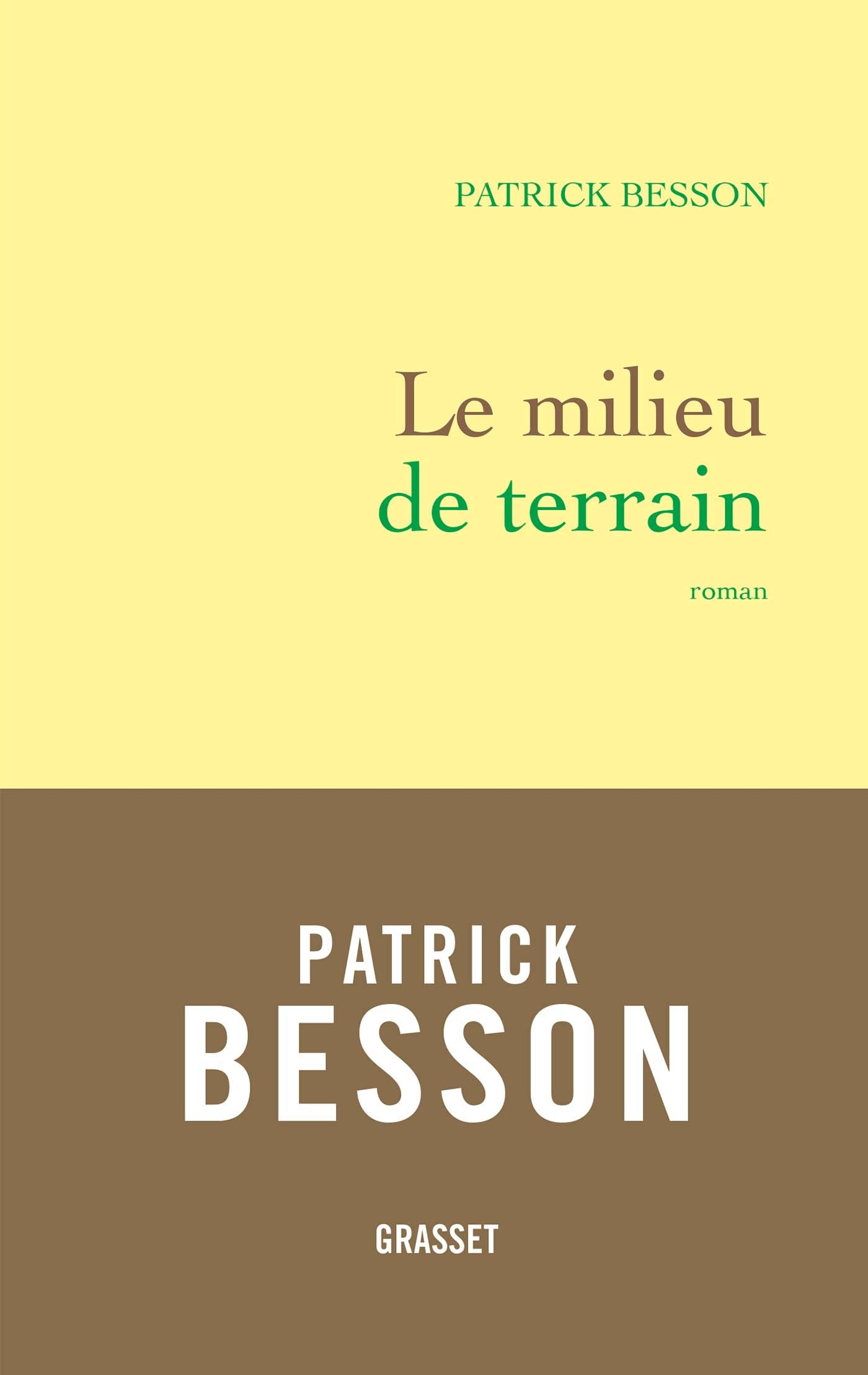 Le milieu de terrain (9782246813385-front-cover)