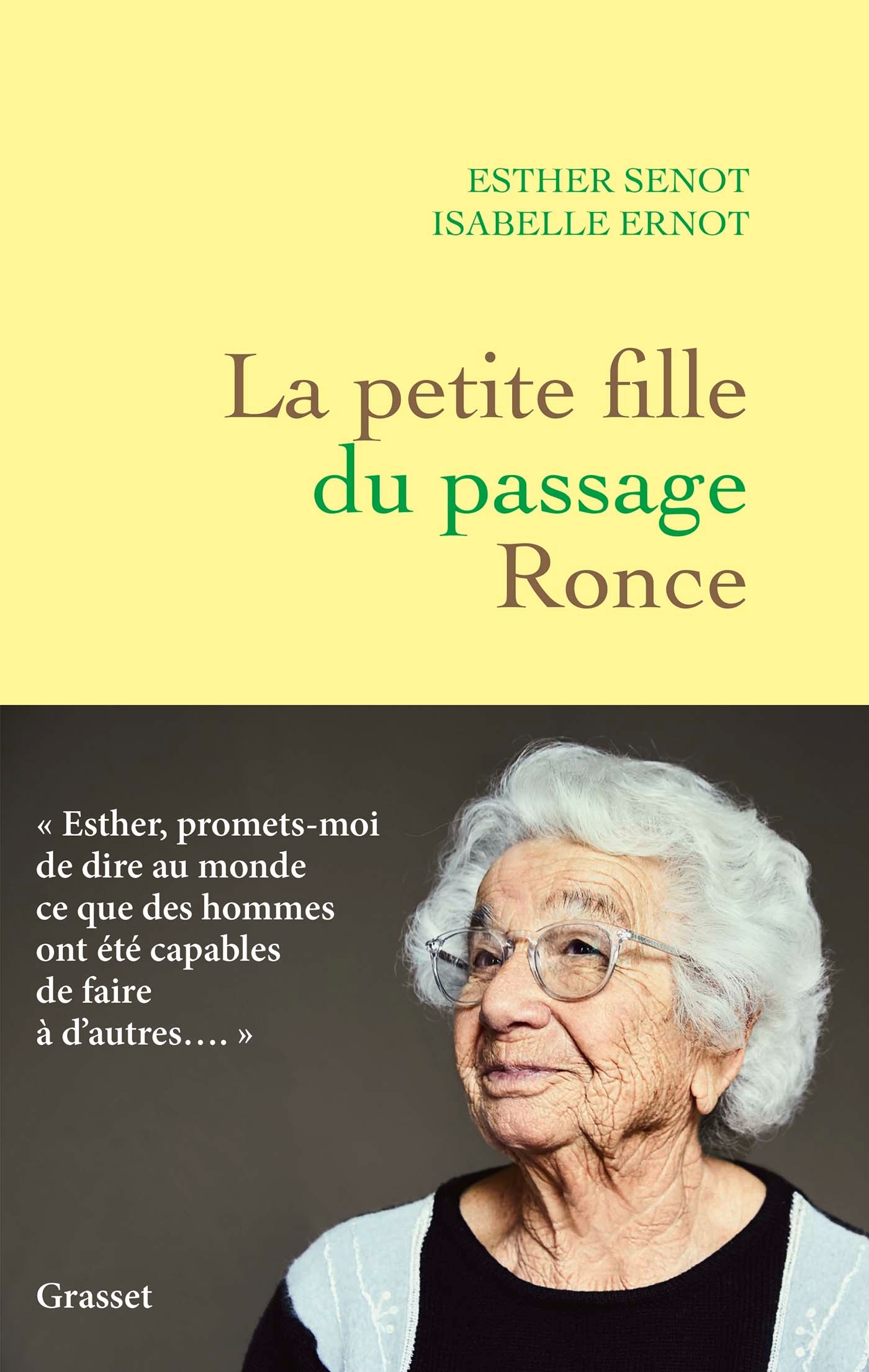 La petite fille du passage Ronce (9782246826132-front-cover)