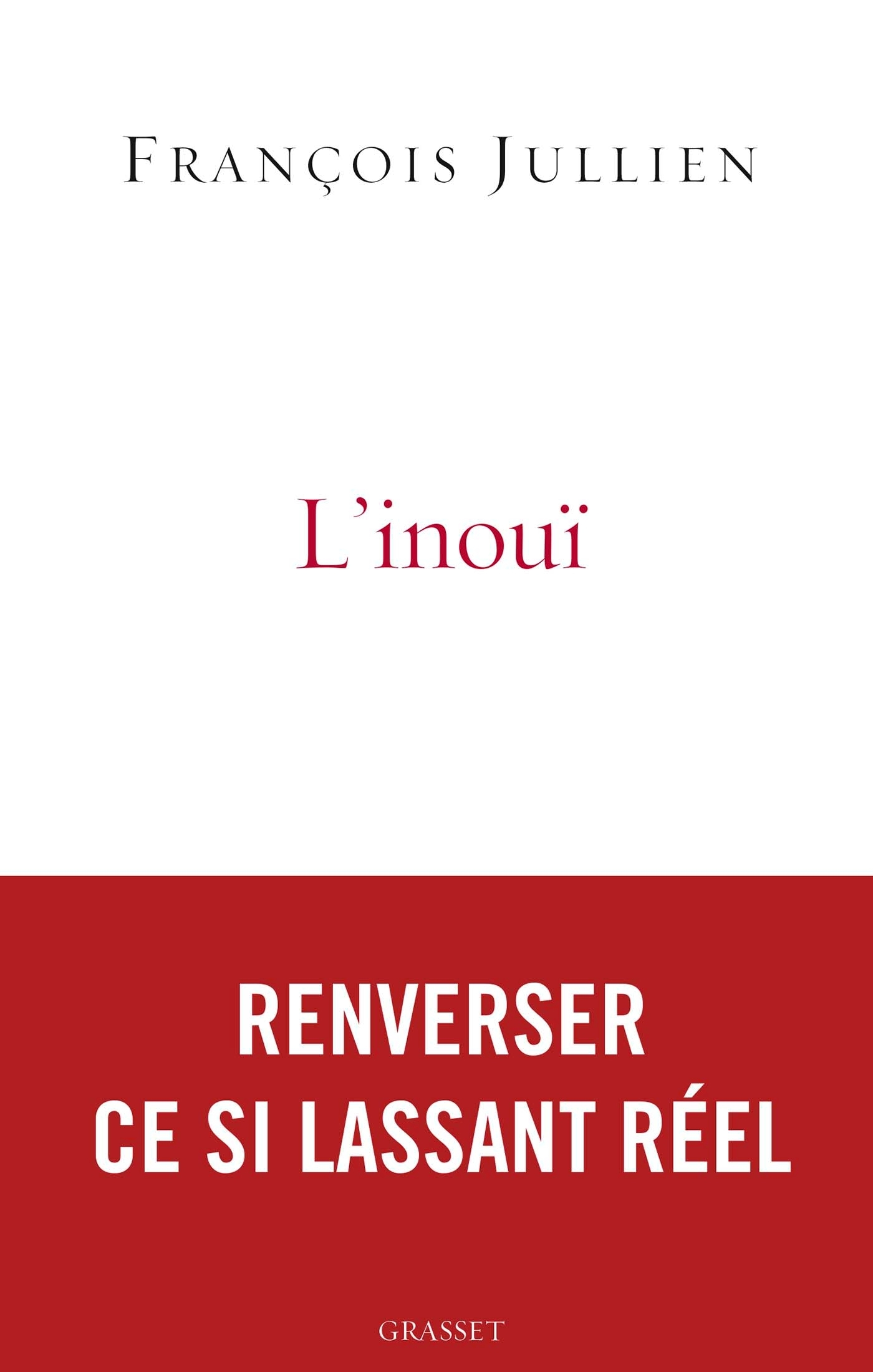 L'inouï, Ou l'autre nom de ce si lassant réel (9782246820000-front-cover)