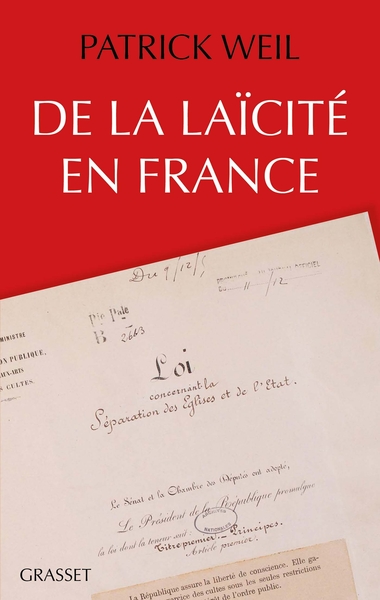 De la laïcité en France (9782246827757-front-cover)