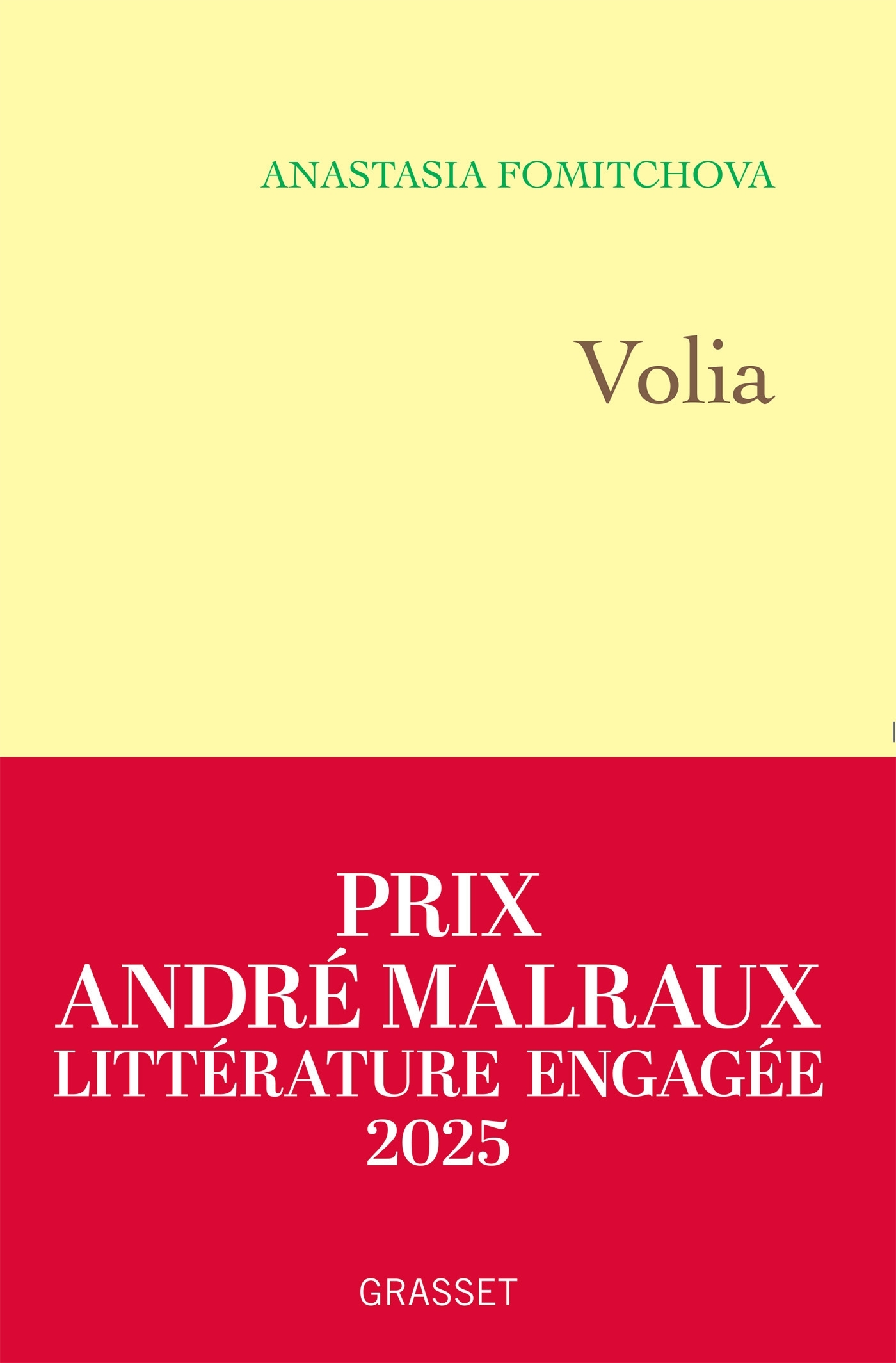 Volia, Engagée volontaire dans la résistance ukrainienne (9782246841524-front-cover)
