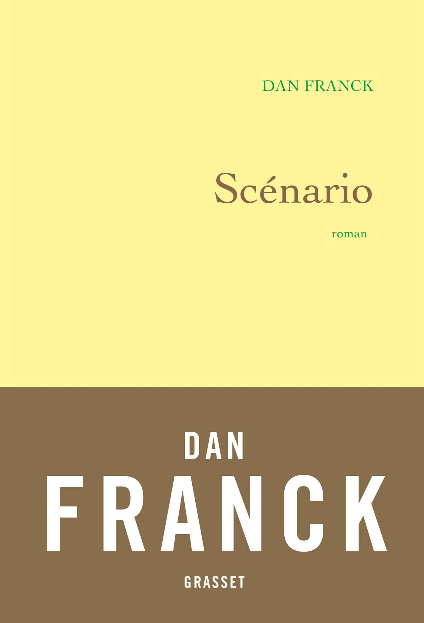 Scénario, roman (9782246816799-front-cover)