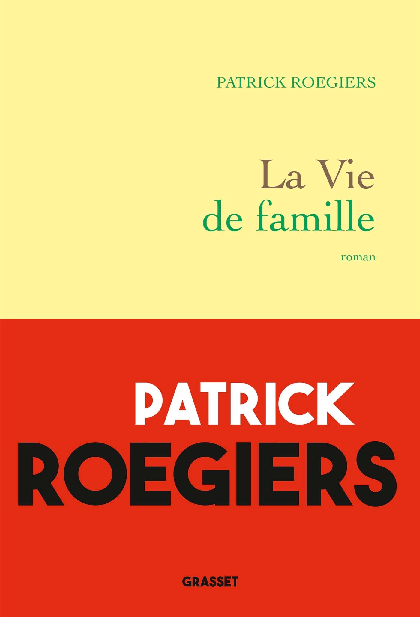 La vie de famille (9782246816195-front-cover)