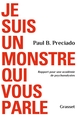 Je suis un monstre qui vous parle, Rapport pour une académie de psychanalystes (9782246825562-front-cover)