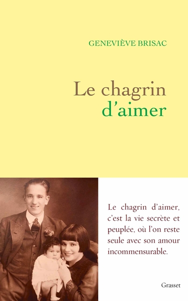 Le chagrin d'aimer (9782246813309-front-cover)