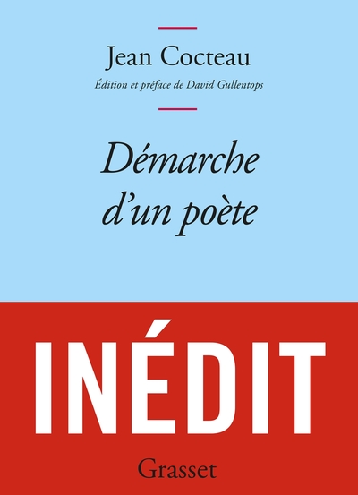 Démarche d'un poète, collection Bleue - inédit (9782246810001-front-cover)