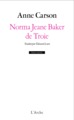 Norma Jeane Baker de Troie (9782381980119-front-cover)