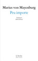Peu importe (9782381980843-front-cover)
