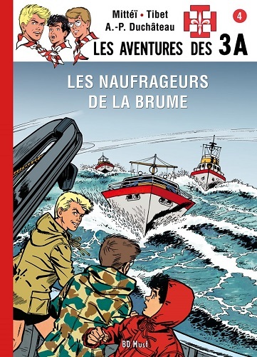 LES 3A T4 - LES NAUFRAGEURS DE LA BRUME (9782875352668-front-cover)
