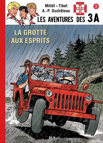 LES 3A T2 LA GROTTE AUX ESPRITS (9782875352644-front-cover)