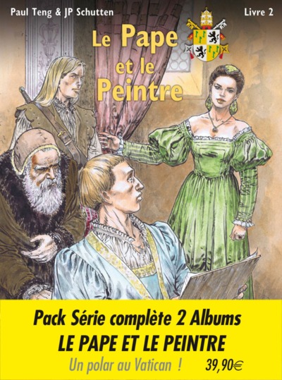 LE PAPE ET LE PEINTRE (9782875357557-front-cover)
