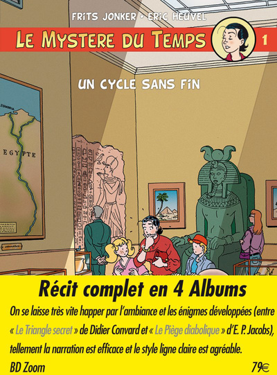 LE MYSTERE DU TEMPS : INTEGRALE DES 4 ALBUMS (9782875355003-front-cover)