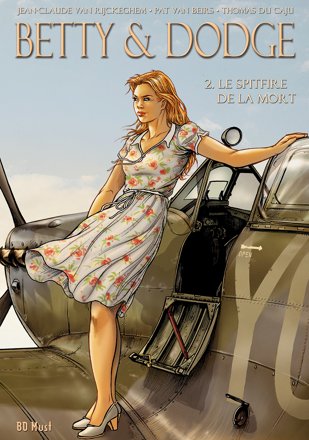 BETTY & DODGE CYCLE 2 - LE SPITFIRE DE LA MORT (9782875353054-front-cover)