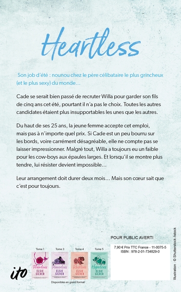 Heartless - Chestnut Springs - Tome 2, Après Flawless (9782017348290-back-cover)