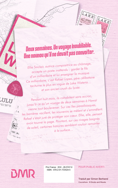 Love Unwritten - Lakefront Billionaires Tome 2 (édition française), Par l'autrice de The Fine Print (9782017335245-back-cover)