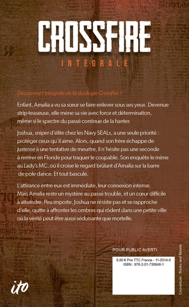 Crossfire - Intégrale (9782017306481-back-cover)