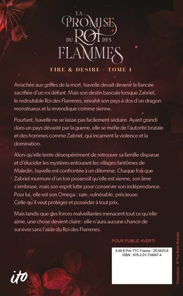 La Promise du roi des flammes (9782017348474-back-cover)