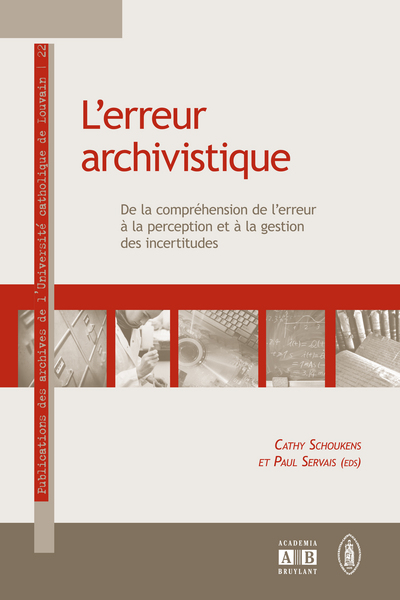 L'ERREUR ARCHIVISTIQUE (9782872099405-front-cover)