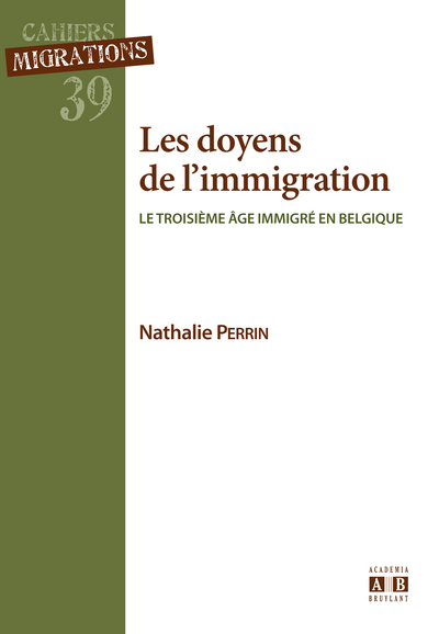 LES DOYENS DE L'IMMIGRATION (9782872099160-front-cover)