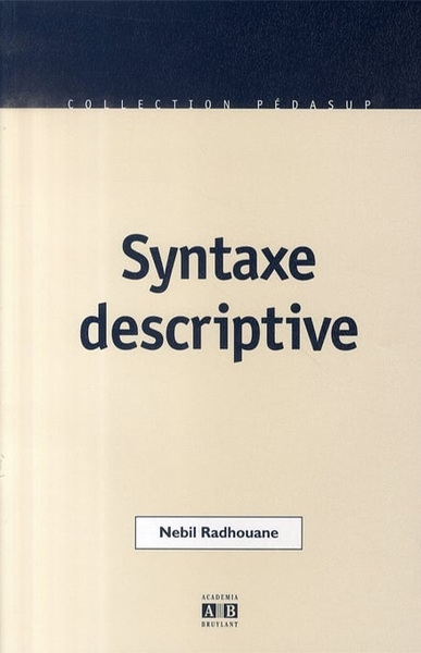 Syntaxe descriptive (9782872098477-front-cover)